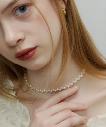 Su1.（スイ）の「【Su1.】ジグザグパールネックレス（ネックレス）」