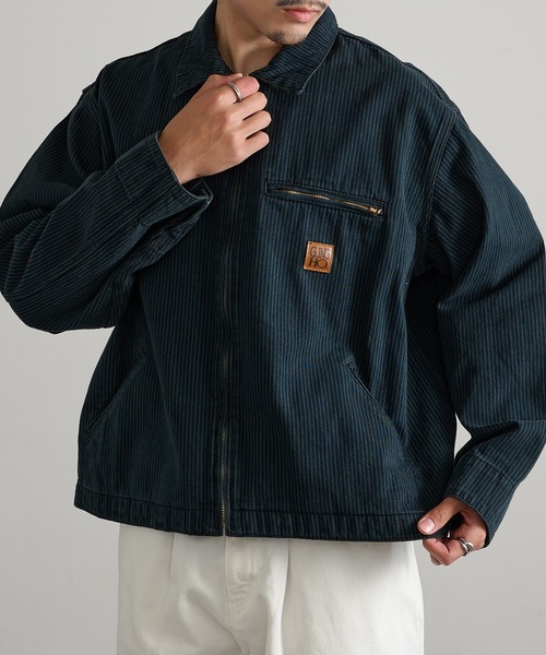 GUNG HO(ガンホー)の「【GUNG HO】GH5F010H WORK JACKET(その他アウター・メンズ・ブラック/ライトブルー・M/L/XL)」の6枚目の写真