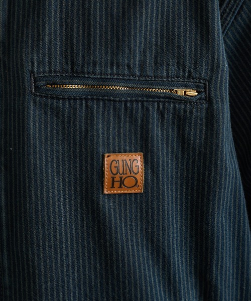 GUNG HO(ガンホー)の「【GUNG HO】GH5F010H WORK JACKET(その他アウター・メンズ・ブラック/ライトブルー・M/L/XL)」の13枚目の写真