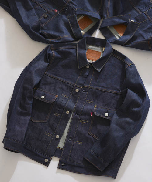 別注 LEVI’S TYPE2 トラッカージャケットSelvedge RIGID 追加》Levi's(R) / リーバイス(R) 別注 TYPE2リジッド トラッカー