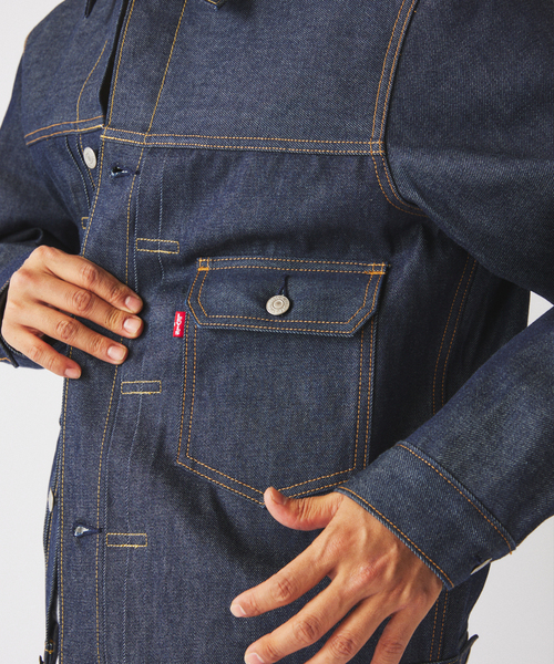 追加》Levi's(R) / リーバイス(R) 別注 TYPE2リジッド トラッカー