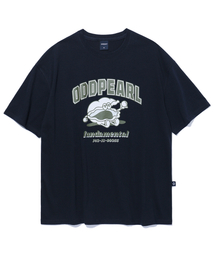 ODDPEARL（オッドパール）の「oddy t-shirt(Navy)（Tシャツ/カットソー・メンズ）」