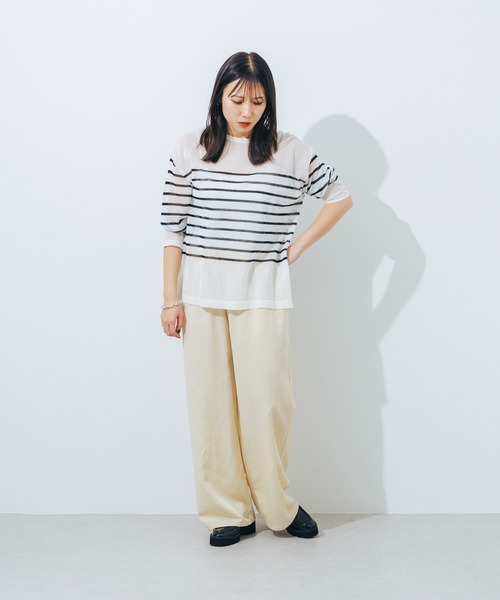 EVOL(イーボル)の「【美脚効果・22.0-25.0cm展開】トラックソール厚底ローファー JA5985(レインシューズ・レディース・ブラック/ブラック系その他・22.0cm/22.5cm/25.0cm/23.0cm/23.5cm/24.0cm/24.5cm)」の20枚目の写真