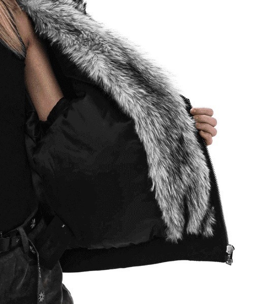 COSYHARU（コシハル）の「ファードッキングディープブラックブルゾン（ブルゾン・メンズ・ブラック・MEDIUM/LARGE）」の9枚目の写真