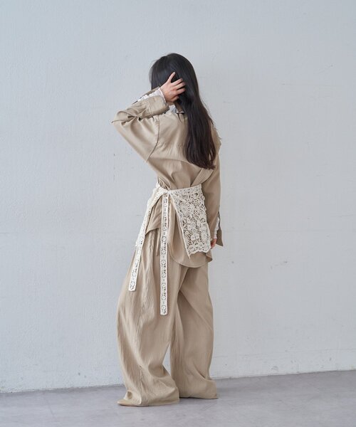 SHENERY（シーナリー）の「レースショール（ストール/ショール・レディース・ホワイト/ブラック・FREE）」の9枚目の写真