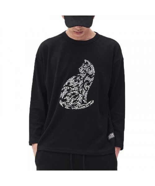 EIGHTVOLUME(エイトボリューム)の「EVレオパードキャットロングスリーブ(Tシャツ/カットソー・メンズ・その他・ONESIZE)」の1枚目の写真