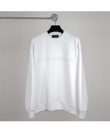 GOZER（ゴーザー）の「OVERSIZED  STAYHIGHDOWNLOW BASIC CREW_WHITE（スウェット）」