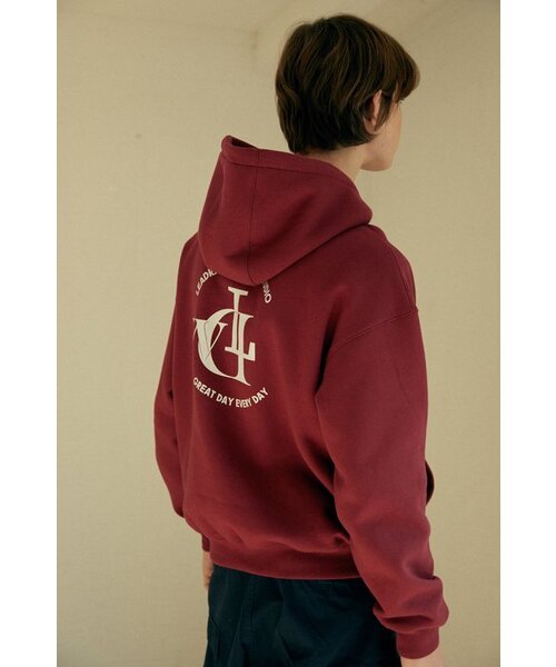 LEADRAW（リドロウ）の「A Hoody _ Burgundy（パーカー・レディース・その他・MEDIUM/LARGE/X-LARGE）」の5枚目の写真