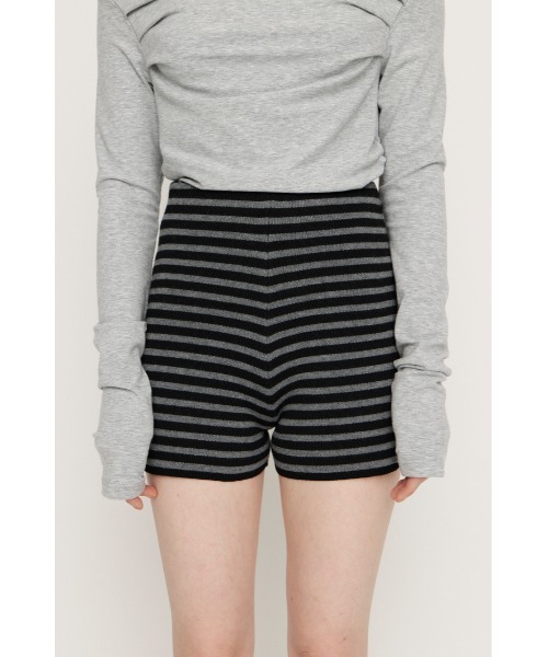 HG KNIT S/PT ハイゲージニットショートパンツ 冬服 春服（スラックス