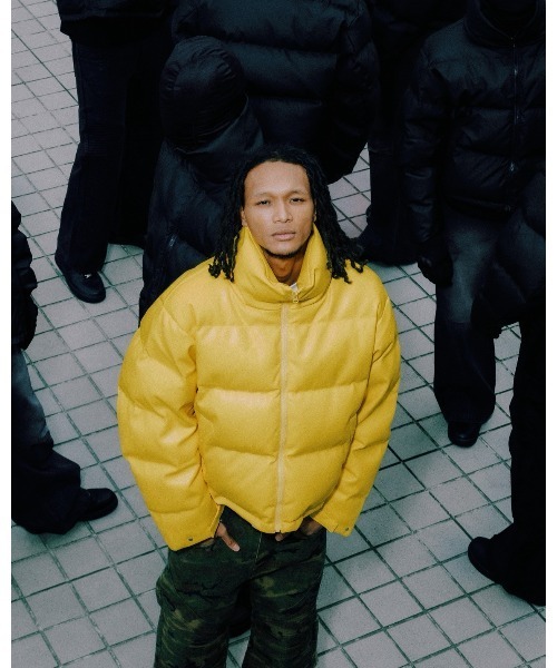 FAUX LEATHER DOWN JACKET（ダウンジャケット/コート）｜BREATH