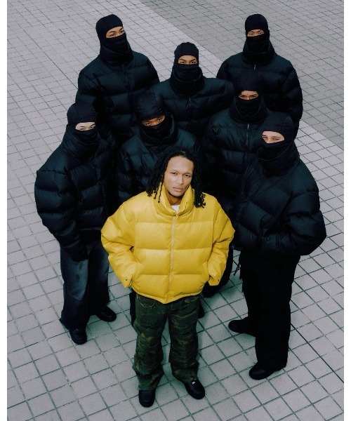 ジャケット・アウター BREATH OSTRICH FAUX LEATHER SHORT DOWN BREATH OSTRICH FAUX LEATHER SHORT DOWN