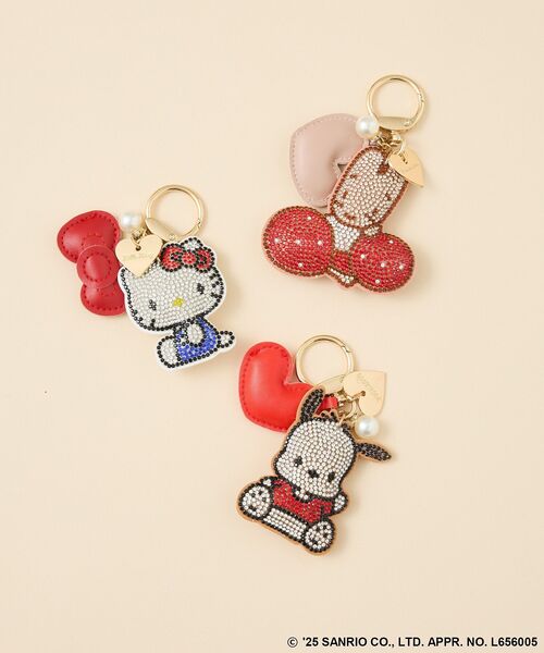 sanrio(サンリオ)の「モチーフ付チャーム(チャーム・レディース・レッド/ピンク/キャメル・FREE)」の4枚目の写真