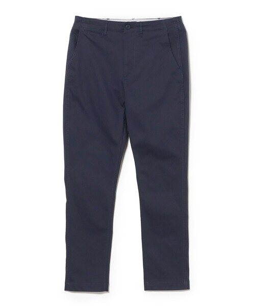 BEAMS（ビームス）の「コットンピケ ストレッチ テーパード パンツ【スリムフィット】（チノパンツ・メンズ・ブラック系その他3/チャコールグレー/ベージュ/ネイビー・M/L/XL/S）」の4枚目の写真