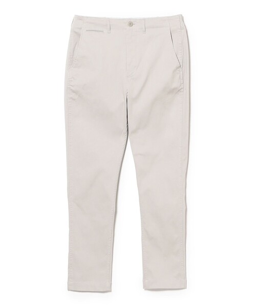 BEAMS（ビームス）の「コットンピケ ストレッチ テーパード パンツ【スリムフィット】（チノパンツ・メンズ・ブラック系その他3/チャコールグレー/ベージュ/ネイビー・M/L/XL/S）」の2枚目の写真