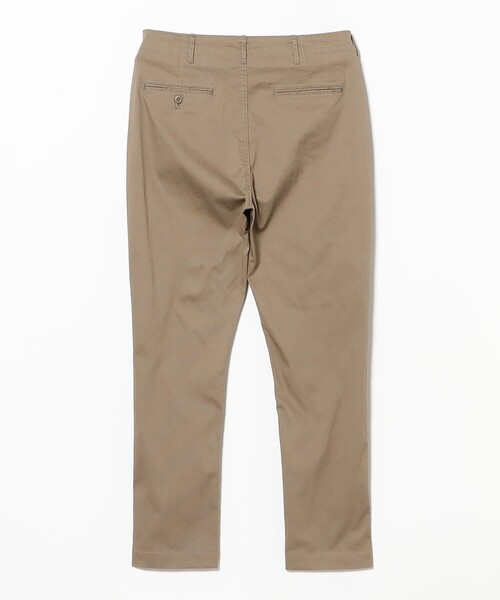 BEAMS（ビームス）の「コットンピケ ストレッチ テーパード パンツ【スリムフィット】（チノパンツ・メンズ・ブラック系その他3/チャコールグレー/ベージュ/ネイビー・M/L/XL/S）」の21枚目の写真