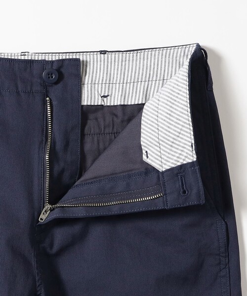 BEAMS（ビームス）の「コットンピケ ストレッチ テーパード パンツ【スリムフィット】（チノパンツ・メンズ・ブラック系その他3/チャコールグレー/ベージュ/ネイビー・M/L/XL/S）」の5枚目の写真