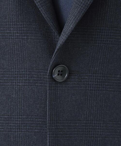THE SHOP TK (ザ ショップ ティーケー )の「【セットアップ可/防シワ/洗濯機OK】AVANT WOOLYグレンチェックジャケット(テーラードジャケット・メンズ・グレー系1/ネイビー系1・01/02/03/04)」の16枚目の写真