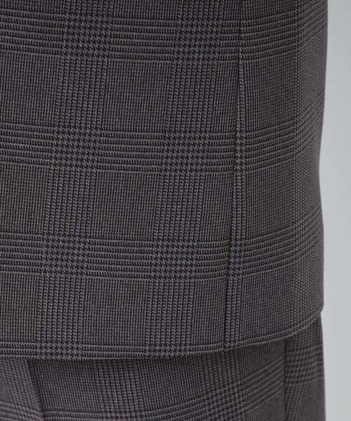 THE SHOP TK (ザ ショップ ティーケー )の「【セットアップ可/防シワ/洗濯機OK】AVANT WOOLYグレンチェックジャケット(テーラードジャケット・メンズ・グレー系1/ネイビー系1・01/02/03/04)」の9枚目の写真
