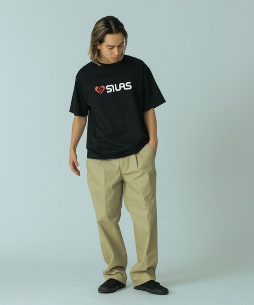 SILAS（サイラス）の「LOVE S/S TEE（Tシャツ/カットソー・メンズ・アッシュ/ブラック/ホワイト・XL/L/M）」の13枚目の写真
