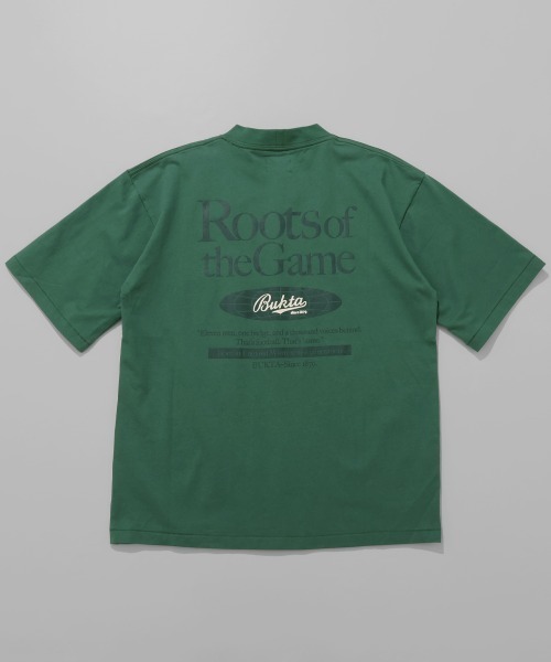 Bukta(バクタ)の「PT半袖T(ROOTS)(Tシャツ/カットソー・メンズ・ブラック/グリーン/ワインレッド/オフホワイト・X-LARGE/LARGE/MEDIUM)」の3枚目の写真