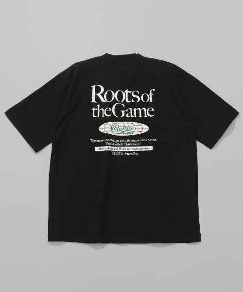 Bukta(バクタ)の「PT半袖T(ROOTS)(Tシャツ/カットソー・メンズ・ブラック/グリーン/ワインレッド/オフホワイト・X-LARGE/LARGE/MEDIUM)」の2枚目の写真