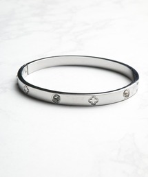 ANARKH（アナンケ）の「/ANARKH（アナンケ）/クローバーモチーフ ストーンバングル（バングル/リストバンド）」