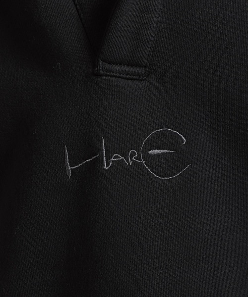 HARE（ハレ）の「スキッパースウェット by MAO KAWASAKI(HARE)（スウェット・メンズ・ブラック/ブラック系その他・FREE）」の18枚目の写真