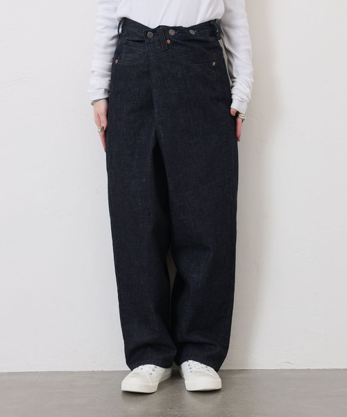 JOURNAL STANDARD LUXE（ジャーナルスタンダード　ラックス）の「13.5OZデニムクロスオーバー5PK（デニムパンツ・レディース・ネイビー・FREE）」の14枚目の写真