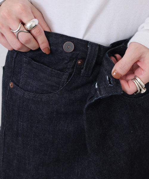 JOURNAL STANDARD LUXE（ジャーナルスタンダード　ラックス）の「13.5OZデニムクロスオーバー5PK（デニムパンツ・レディース・ネイビー・FREE）」の17枚目の写真