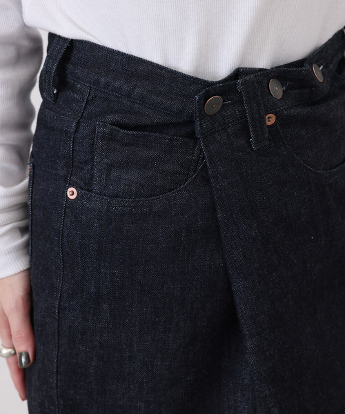 JOURNAL STANDARD LUXE（ジャーナルスタンダード　ラックス）の「13.5OZデニムクロスオーバー5PK（デニムパンツ・レディース・ネイビー・FREE）」の19枚目の写真