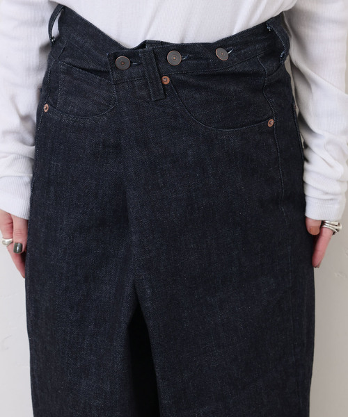 JOURNAL STANDARD LUXE（ジャーナルスタンダード　ラックス）の「13.5OZデニムクロスオーバー5PK（デニムパンツ・レディース・ネイビー・FREE）」の22枚目の写真