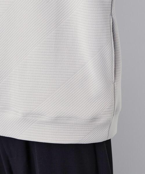 THE SHOP TK (ザ ショップ ティーケー )の「【さりげない表情が、品よく映える。】ふくれジャカードパーカ(パーカー・メンズ・ライトグレー/オフホワイト・04/02/03)」の19枚目の写真