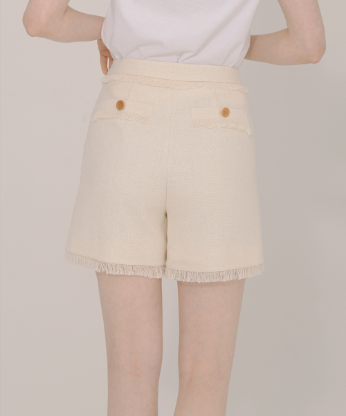 ICE GARDEN A.508(アイス ガーデン エイオーゴンパル)の「Fringe Detail Tweed Shorts(その他パンツ・レディース・その他・S/M)」の9枚目の写真
