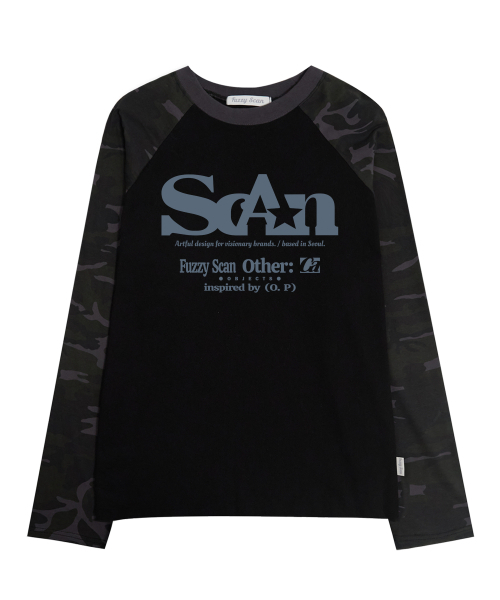 FUZZY SCAN(ファジスキャン)の「アザーオブジェクト カモ レグラン ロングスリーブ 2カラー(Tシャツ/カットソー・レディース・その他・ONE SIZE)」の2枚目の写真