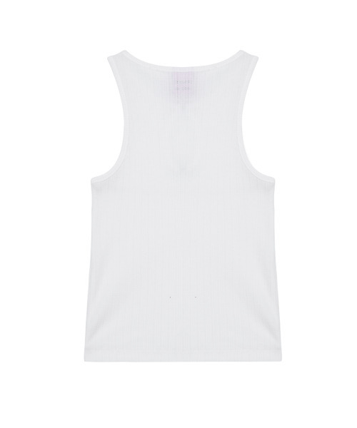 ITZAVIBE(イッザバイブ)の「RIBBON SLEEVELESS TOP_WHITE(Tシャツ/カットソー・レディース・その他・ONE SIZE)」の3枚目の写真