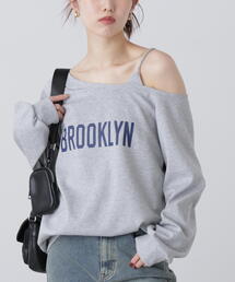 FREE'S MART | ◆ワンショルロゴプリントスウェット(スウェット)