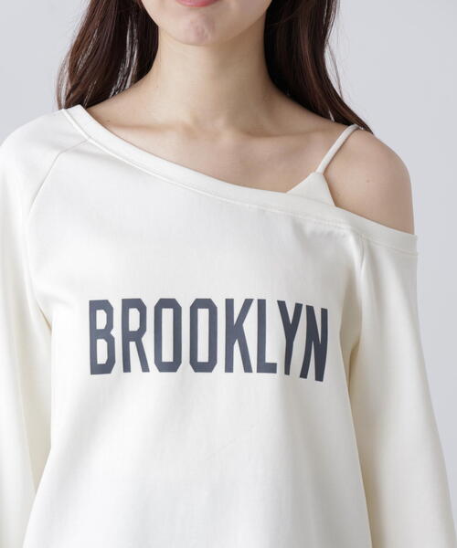 FREE'S MART(フリーズマート)の「◆ワンショルロゴプリントスウェット(スウェット・レディース・ネイビー/グレー/ホワイト・FREE)」の22枚目の写真