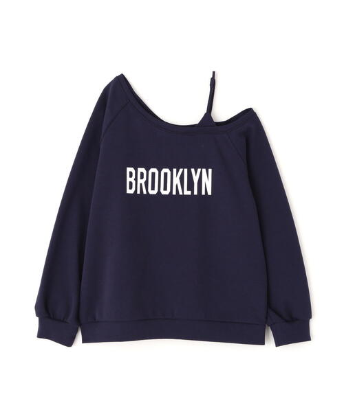 FREE'S MART(フリーズマート)の「◆ワンショルロゴプリントスウェット(スウェット・レディース・ネイビー/グレー/ホワイト・FREE)」の17枚目の写真