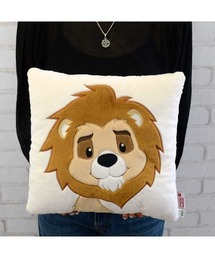 nici（ニキ）の「NICI/WF26 クッション ライオン キングキマリ 30x30cm（クッション/クッションカバー）」