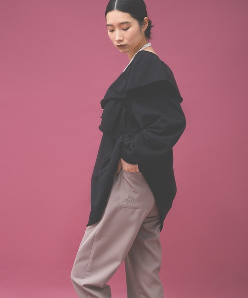 Kappa(カッパ)の「≪Kappa×and ST ウェルネスクラブ≫ダブルクロス ジョガーパンツ (ユニセックス)(その他パンツ・レディース・ブルー/ベージュ/ブラック・LARGE/MEDIUM/SMALL)」の18枚目の写真