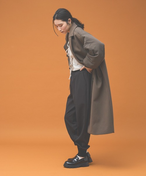 Kappa(カッパ)の「≪Kappa×and ST ウェルネスクラブ≫ダブルクロス ジョガーパンツ (ユニセックス)(その他パンツ・レディース・ブルー/ベージュ/ブラック・LARGE/MEDIUM/SMALL)」の10枚目の写真