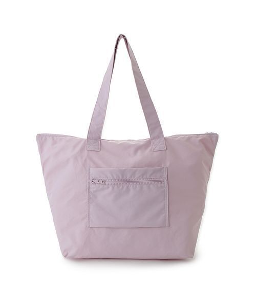 gelato pique(ジェラートピケ)の「【トラベルグッズ】ボストンバッグ(トラベルグッズ・レディース・チャコールグレー/ピンク・F)」の4枚目の写真