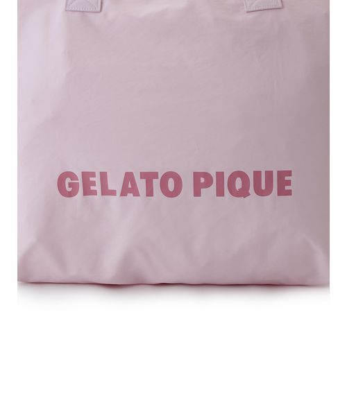 gelato pique(ジェラートピケ)の「【トラベルグッズ】ボストンバッグ(トラベルグッズ・レディース・チャコールグレー/ピンク・F)」の6枚目の写真