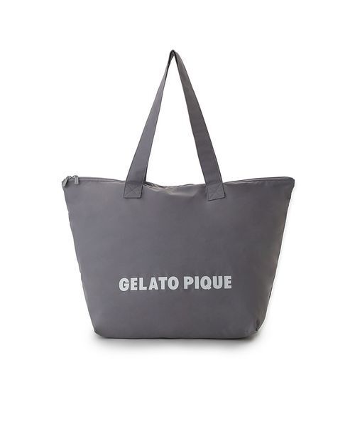 gelato pique(ジェラートピケ)の「【トラベルグッズ】ボストンバッグ(トラベルグッズ・レディース・チャコールグレー/ピンク・F)」の13枚目の写真