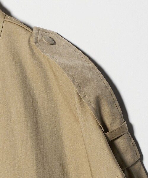 ASTRAET（アストラット）の「＜ASTRAET＞ツイル スタンドカラー ブルゾン（ブルゾン・レディース・ベージュ/ブラック・FREE）」の18枚目の写真