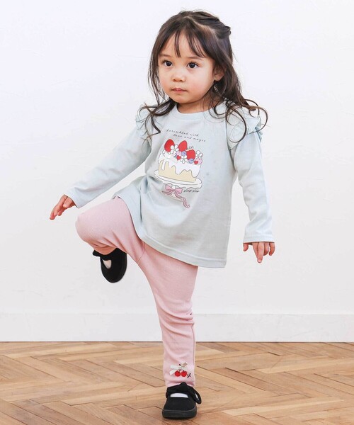 SLAP SLIP(スラップスリップ)の「【スララク/防汚加工/オーガニックコットン】前後フリーで時短!パパパッと穿ける前向きパンツ(80~120cm)(その他パンツ・キッズ・ブルー/ホワイト系その他2/グレー/グレー系その他/ブルー系その他2/ブラック/イエロー/ピンク・90cm/80cm/100cm/110cm/120cm)」の22枚目の写真