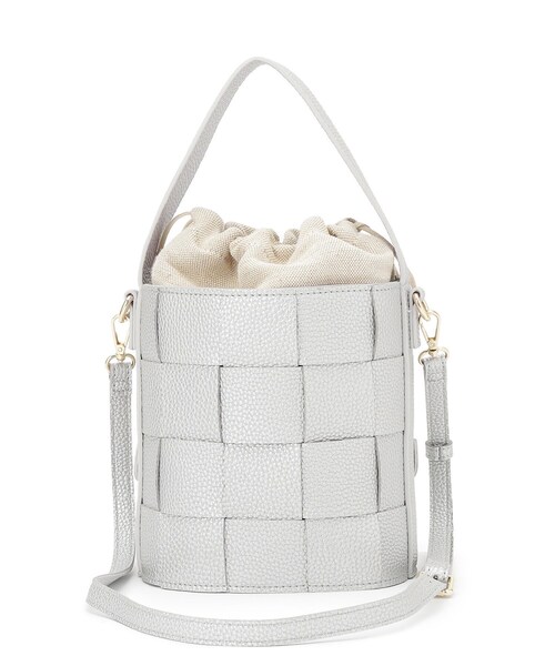 Dessin（デッサン）の「【新色追加/2WAY】メッシュシリーズバケツBAG（ショルダーバッグ・レディース・シルバー/サックスブルー/ブラック・00）」の14枚目の写真