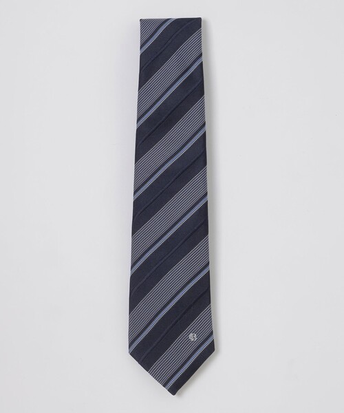 BLACK LABEL CRESTBRIDGE（ブラックレーベル・クレストブリッジ）の「ワッフルペーンレジメンタルタイ（ネクタイ・メンズ・ネイビー/ブルー系その他2・FREE）」の2枚目の写真