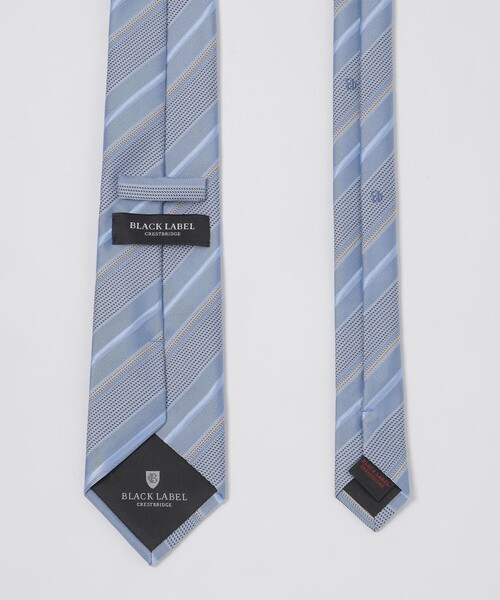 BLACK LABEL CRESTBRIDGE（ブラックレーベル・クレストブリッジ）の「ワッフルペーンレジメンタルタイ（ネクタイ・メンズ・ネイビー/ブルー系その他2・FREE）」の3枚目の写真