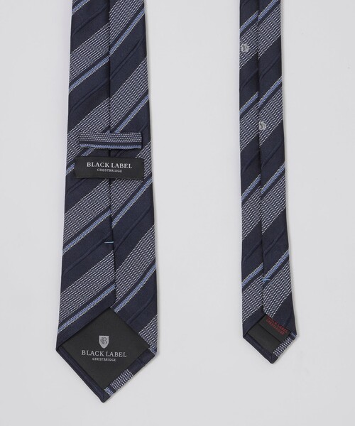 BLACK LABEL CRESTBRIDGE（ブラックレーベル・クレストブリッジ）の「ワッフルペーンレジメンタルタイ（ネクタイ・メンズ・ネイビー/ブルー系その他2・FREE）」の5枚目の写真